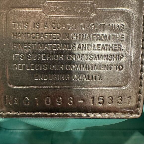 Coach Poppy Op Art Glam Tote – Style No. 15331 - Picture 10 of 14